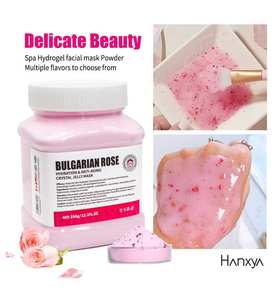 Máscara facial de gelatina suave en polvo de Rosa antienvejecimiento de Corea del Sur, máscara de gelatina de cristal de colágeno para salón de belleza - Product Image 2