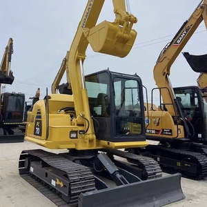Miniexcavadora Komatsu PC70-8 Usada de Bajo Costo, Modelo 2023, Motor Original Importado de Japón, Capacidad de Cucharón de 0.39m - Product Image 2