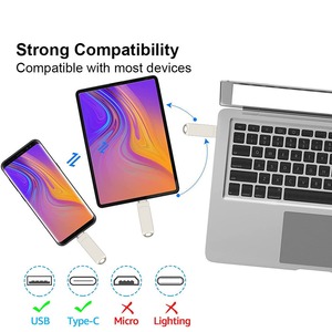 Memoria USB Metálica USB C OTG USB2.0 3.0 32GB 64GB 128GB 1TB - Product Image 5