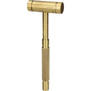 KS TOOLS - 140.2082 Marteau en laiton-EAN 4042146268056 MARTEAUX ET CISEAUX MALLETS À VISAGE DOUX - Product Image 1