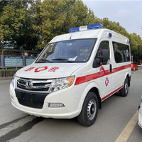 Nueva Ambulancia Diésel Manual Dongfeng con Tracción Delantera, Dimensiones de 3-8m de Largo, Velocidad Máxima de 150km/h, Vehículo de Emergencia, Euro 3, Producto Popular en China