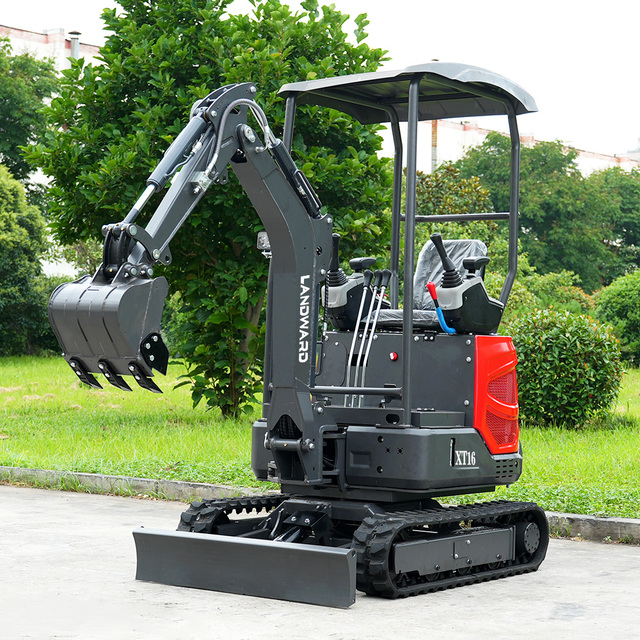 XT16 Mini Excavator New Digger 1550 Kg Options Include Laidong 380 or Kubota Engines Comes Standard With a Dual Gear Pump