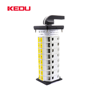 KEDU ZH-20 0-1-2 80A Rotatif À 3 Positions Interrupteur À Came Avec CQC VDE UL CE 8 Sol Cam Commutateur de Démarrage