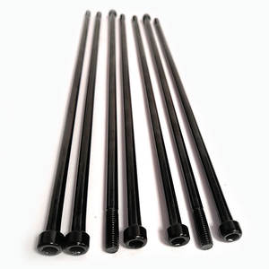 M1 M3 M4 <span class=keywords><strong>M6</strong></span> 10mm 60mm 300mm 500mm demi-filetage longue <span class=keywords><strong>vis</strong></span> en acier au carbone fillister hexagonale <span class=keywords><strong>vis</strong></span> à tête cylindrique - Product Image 2