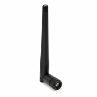 Antenne LoRa 915 MHz à gain de 2 dBi, polarisation verticale, pour la lecture intelligente des compteurs d'eau et de gaz, avec câble flexible en caoutchouc pliable mâle