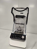 Mixeur industriel et commercial haute vitesse à vitesse variable, robuste, en acier inoxydable et plastique, 5+ vitesses, capacité 2L, pour smoothies
