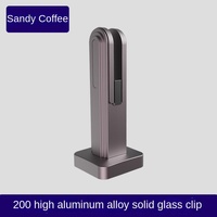 Aluminiumlegierung Glasklammer Reine Massivstufen-Treppengeländer Bodenmontierte Schwimmbad-Geländer Moderne Schlichtheit 5 Jahre Garantie