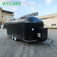 Wecare EEC Remorque de restauration mobile avec cuisine complète, pour jus, barbecue rapide, pizzas, glaces et hot-dogs