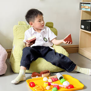 Nouveau design de <span class=keywords><strong>fauteuil</strong></span> canapé pour enfants en velours côtelé <span class=keywords><strong>fauteuil</strong></span> doux pour la peau rempli de mousse pour la salle de jeux de la pépinière - Product Image 5