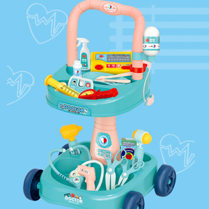 Детская медицинская тележка, 30 шт., набор для врача со стетоскопом, развивающие игрушки для детей - Product Image 3