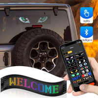 APP Blueteeth Control led panneau matriciel écran panneaux d'affichage diable yeux lumière écran led matrice pixel panneau