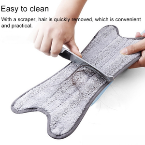 <span class=keywords><strong>Eco</strong></span> Friendly X tipo di mocio in microfibra da pavimento auto strizzante mocio piatto mani libere lavaggio a mano riutilizzabile panno strumenti per la pulizia della casa - Product Image 4