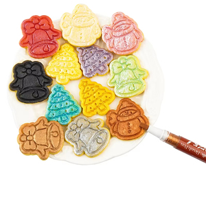 OEM ossido di titanio oro polvere metallizzato pennarello pennarello commestibile <span class=keywords><strong>per</strong></span> il disegno biscotti torta fondente decorazione - Product Image 2