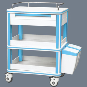 <span class=keywords><strong>Chariot</strong></span> médical réglable en ABS pour instruments chirurgicaux et soins infirmiers - Product Image 6