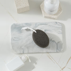 Piedra pómez natural negra al por mayor, baño para el cuidado de los pies, depurador de callos para pies, Lima de pies con piedra volcánica - Product Image 4