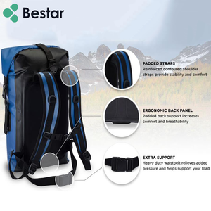 Zaino Impermeabile Arrotolabile Personalizzabile OEM & ODM per Nautica, Escursionismo e Campeggio con Chiusura a Cerniera - Product Image 5