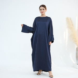 Nuovo Arrivo 2025 Abito a Pipistrello Stile Dubai Lucido di Lusso Caftano Abbigliamento Etnico Abaya per <span class=keywords><strong>Donna</strong></span> Abito Musulmano Abbigliamento Islamico - Product Image 4