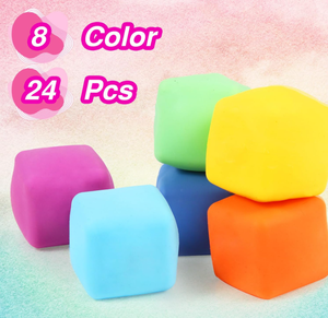 Cubo Elástico Antiestrés de Goma Suave, Bola Antiestrés para Mayores de 14 Años, Uso en el Aula y Fiestas, Marca Y&L - Product Image 4