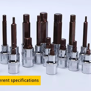 Bán buôn 1/2 inch ổ đĩa ổ cắm thiết lập từ Hex spline vuông S2 thép <span class=keywords><strong>screwdriver</strong></span> <span class=keywords><strong>bit</strong></span> cho điện khoan - Product Image 1