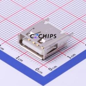 916-252A1012Y10210 USB Connector Through hole Component (THT) Connector Type-A USB 2.0 Female Through Hole - Product Image 1