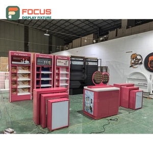 makeup store interior design beauty retail design OEM manufacturer store interior display fixture - Product Image 5