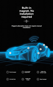 Intelligentes Haustier-Ortungsgerät mit Echtzeit-Standortverfolgung Umweltfreundliches Kunststoff Anti-Verlust-Gerät für Hunde und Katzen - Product Image 4