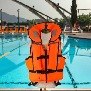 Wholesale Factory Supplier Inflatable EPE Foam Adult <b>Life</b> <b>Vest</b> Customizable Water Floating Adult <b>Life</b> Save <b>Vest</b> Factory Direct - Product Image 1