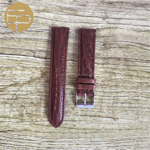 cómodo suave y duradero de curtido vegetal <span class=keywords><strong>italiano</strong></span> vintage banda de reloj de cuero al por mayor 14 16 18 20 22 24mm - Product Image 2
