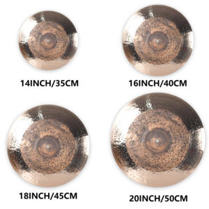 B20 Bronze Profil sonore traditionnel <span class=keywords><strong>Gong</strong></span> & Cymbale Set pour fanfares Prix de gros - Product Image 3