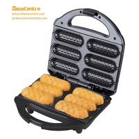 Fabricant électrique de chien de maïs de gaufre de 6 pièces