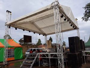 Sistema de Techo de Aluminio para Ceremonias de Apertura Deportivas al Aire Libre - Product Image 1