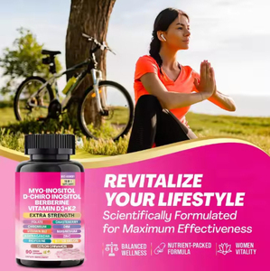 Suplemento de Mioinositol, D-Chiroinositol y Berberina, Extra Fuerte, 90 Cápsulas, 16 en 1, Vitamina D3+K2, Venta al por Mayor de Fábrica - Product Image 4