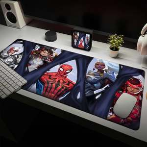 Exquisitos personajes de Anime, alfombrilla de ratón grande personalizada para juegos, alfombrilla de escritorio con bordes cosidos antideslizantes con logotipo, suministro directo de fábrica - Product Image 3