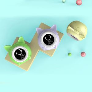 Mini Réveil Numérique Électronique Créatif Chat de Dessin Animé avec Veilleuse pour Enfants – Nouveau Design Horloge de Bureau et de Table - Product Image 3