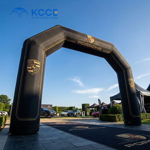 Kcce ngoài trời khổng lồ PVC <span class=keywords><strong>Inflatable</strong></span> vòm hình chữ nhật biểu tượng tùy chỉnh quảng cáo không thấm nước <span class=keywords><strong>Inflatable</strong></span> cổng tò vò cho xe xây dựng thương hiệu sự kiện - Product Image 2