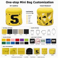 Pochette personnalisée matelassée à fermeture éclair pour porte-clés numéroté, étui AirPods, porte-monnaie, motif cœur, style Hip-Hop, mini sac léger en PU