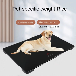 Rõ ràng màn hình LCD hiển thị lớn kỹ thuật số Quy mô vật nuôi quy mô Bưu Chính kính cường lực Quy mô động vật pin-Powered Trọng lượng đo - Product Image 2