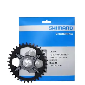 Shimano SLX SM CRM75 Bicycle Chain ring for FC M7100 /FC M7130 1x12 speed 30T 32T 34TMTB Mountain Bike Chain ring 12 speed Parts
