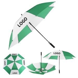Sunny Kinte <b>Windproof</b> Semi-Automatic Golf <b>Umbrella</b> UPF50 Sun Protection Large Canopy Double Vented Auto Open Rain Shield Outdoor - Product Image 2