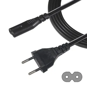 Kema Keur Cee Schuko фигурка 8 кабельная розетка 320 Замена ЕС на Iec 60320 2-контактный шнур переменного тока C7 штекер питания