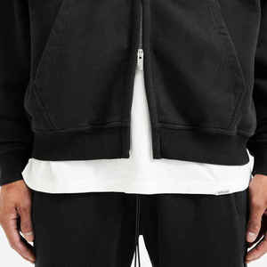 Sudadera con Capucha Extra Grande para Hombre, 100% Algodón, con Cierre Doble, Personalizable con Logotipo, para la Temporada de Otoño - Product Image 5