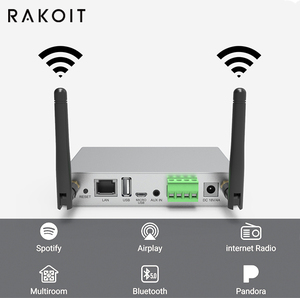 Amplificateur multiroom <span class=keywords><strong>HIFI</strong></span> professionnel Arylic A30+ WiFi/BT, construction en métal et plastique, <span class=keywords><strong>Spotify</strong></span> Connect pour système musical intelligent pour la maison - Product Image 2