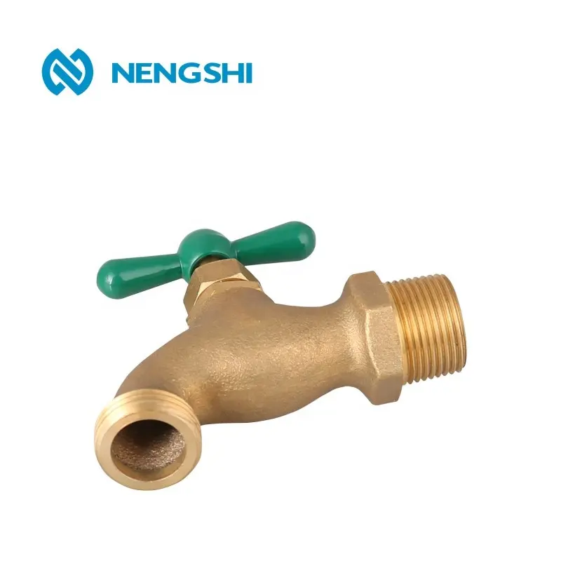 1/2 inch 3/4 inch NPT thread brass water garden Bibcocok Tap Faucet for Mexico Market