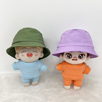 Nuevo Diseño, Sombrero de Pescador de Algodón de 10cm y 20cm para Muñecas, Accesorios de Ropa para Bebés al Estilo de las Celebridades de 15cm