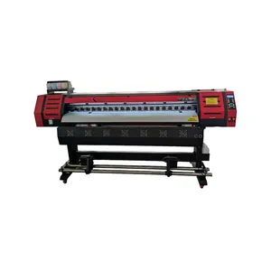 Tela textil industrial Eco solvente 1,8 m rollo a rollo impresora de papel digital para la venta impresora de inyección de tinta