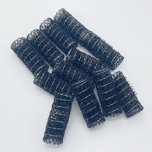 Vente en gros d'usine, rouleaux à cheveux moyens, épingles, rouleaux à cheveux en maille, poils en plastique, 2,5 x 0,98 pouces, flexibles, résistants aux basses températures - Product Image 2