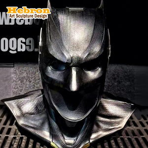 Máscaras de Batman de Alta Gama, Armadura de <span class=keywords><strong>Goma</strong></span> Suave para Adultos, para Juegos de Rol de Superhéroes, Festivales de <span class=keywords><strong>Halloween</strong></span> y Eventos - Product Image 1