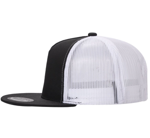 Casquette Docker rétro beige en polyester unisexe, respirante, style streetwear décontracté, avec patch en tissu et broderie de lettres. - Product Image 1