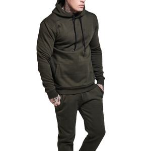Survêtement noir personnalisé en gros – Qualité supérieure, polyester et coton, prix d'usine, molleton technique pour jogging - Product Image 1