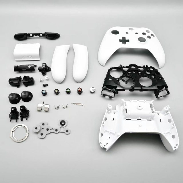 For One S Controller Shell Repair Parts-ABS Material 12-Month Warranty Black/White/Red/Blue Options
